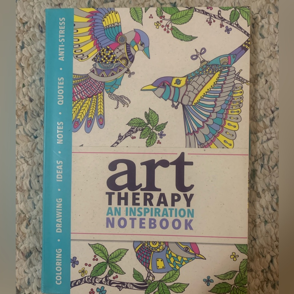 3/$15 Art Therapy notebook